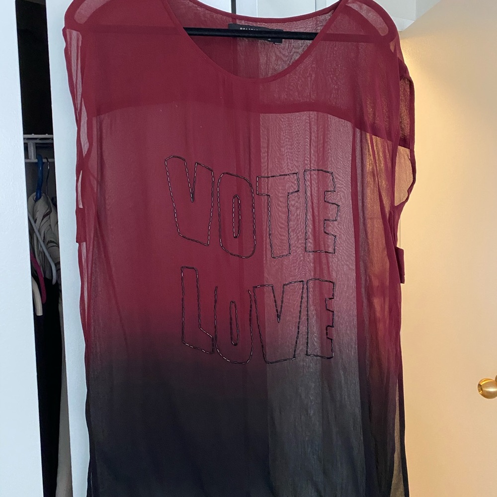 See through top.